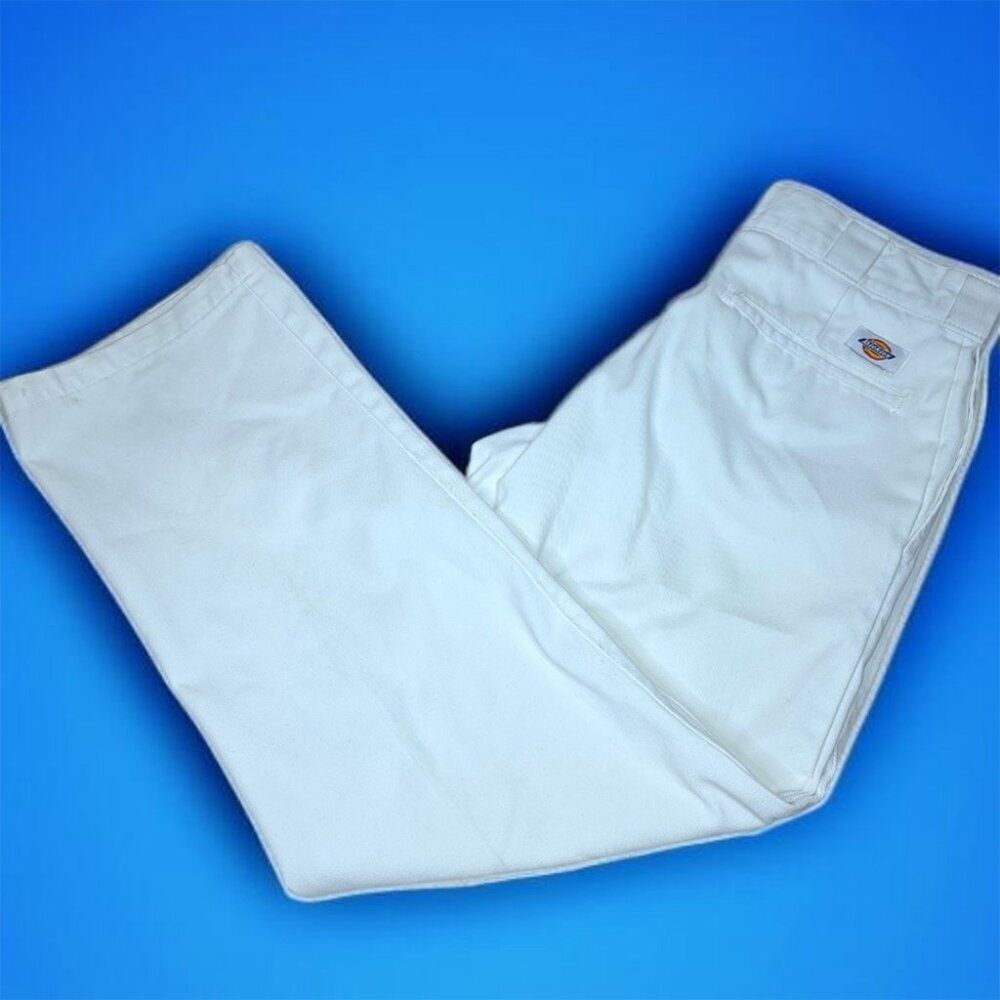 Dickies 874 Original Fit Pants White 30x30 Denim Workwear